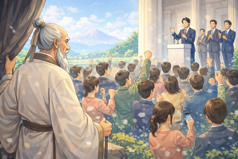 老子道徳経に学ぶ、理想の政治家のあり方とリーダーシップ