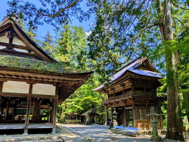 洲原神社（おすはらさま）岐阜県美濃市 清流長良川畔に佇むパワースポット